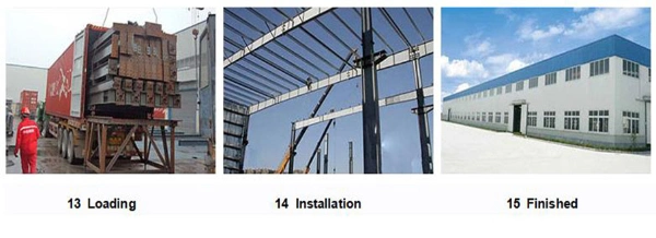 Cheap and Elegent Prefabricated Steel Structure Frame Building Steel Warehouse