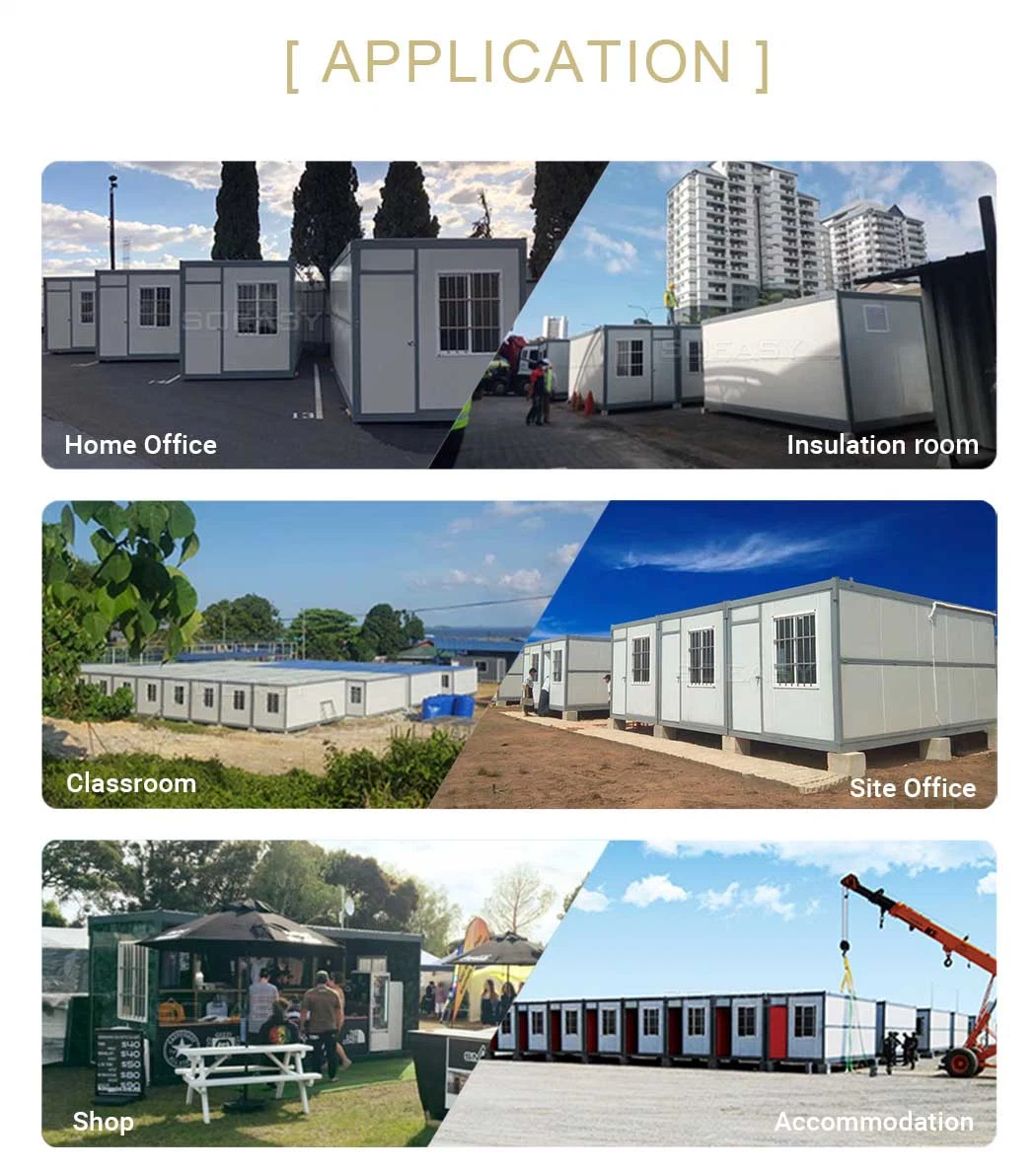Camp Labor Office Storage Homes Prefabricated Dormitory Folding Container House Prefab Modular Housing Tool House Tiny Home Site Office Container Storage