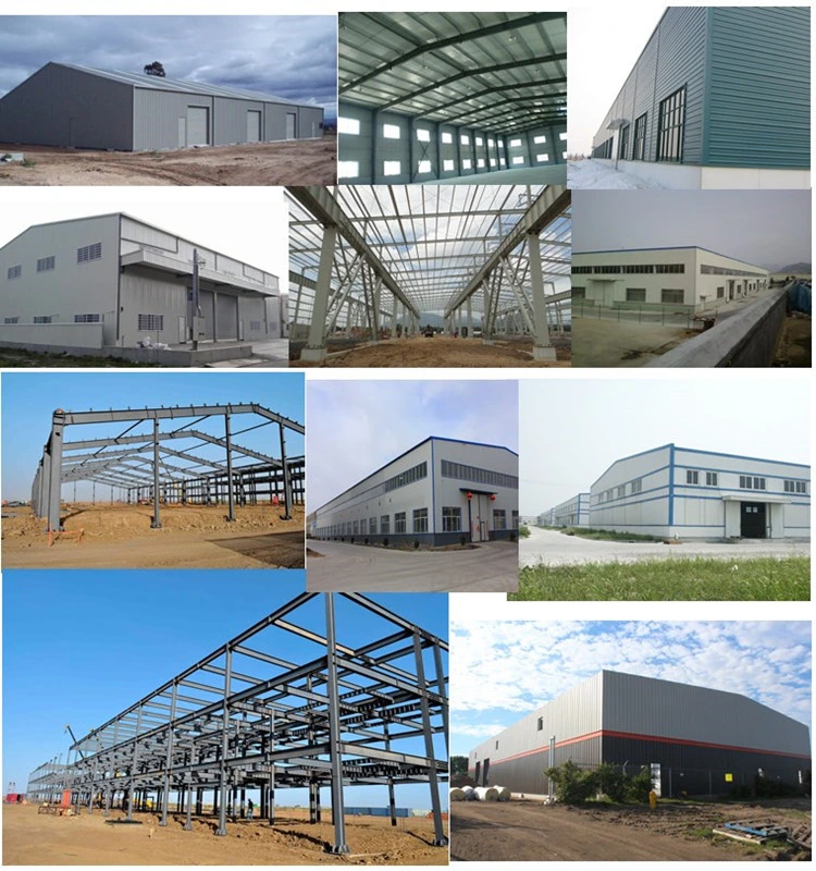 Prefabricated Light Steel Structure Storage Shed Prefab Steel Structure Frame Storage Shed