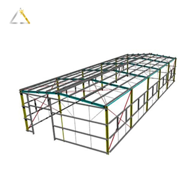 Prefabricated Durable Steel Structure Warehouse with Steel Metal Framework