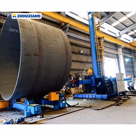 Column Boom Manipulator for Seam Welding of Wind Tower