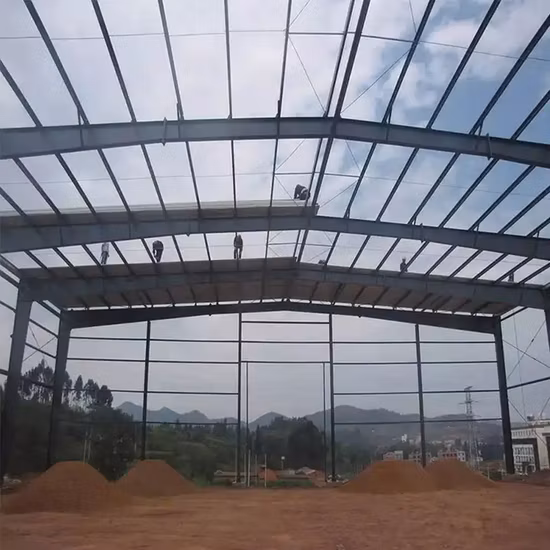 Factory Buildings for Sale/Steel Structure Prefabricated Warehouse, Workshop Q345b/Q235B